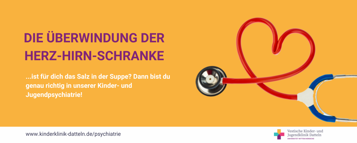 Oberarzt/Oberärztin (m/w/d) in der Abteilung für Kinder- und Jugendpsychiatrie, Psychotherapie und Psychotraumatologie, 1. Bild